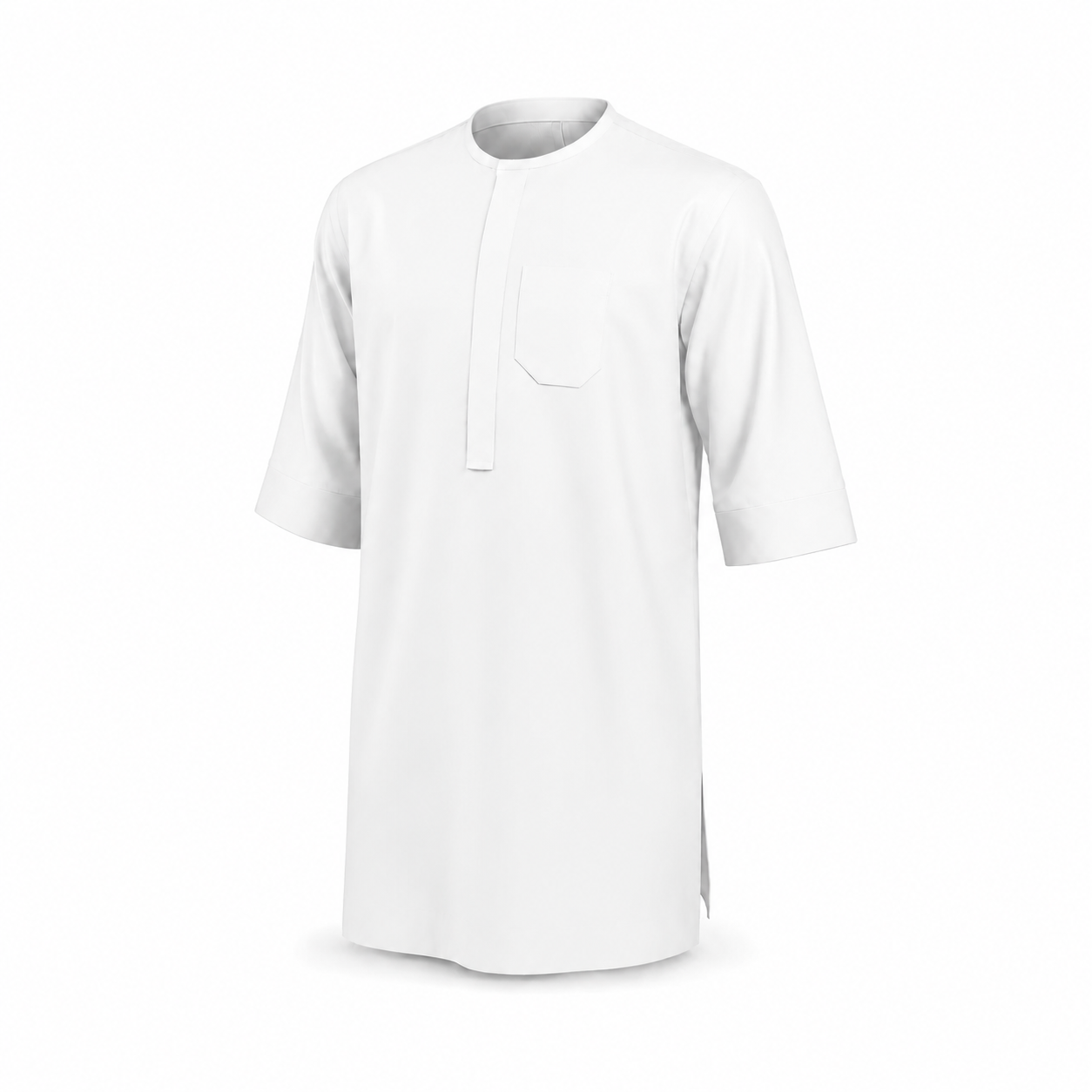 ANIÉZÉ Ugo 3/4 Sleeve Set in Ceremonial White